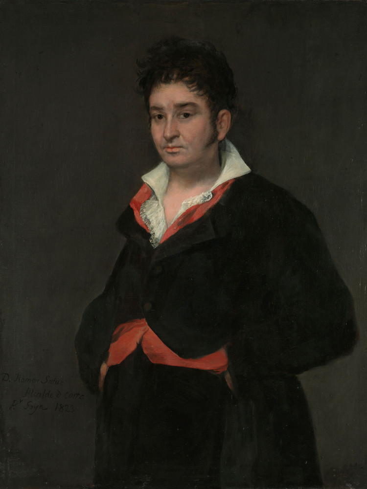 Francisco de Goya - Portret van Don Ramón Satué - Aluminium RS41-Francisco-de-Goya---Portret-van-Don-Ramón-Satué.png
